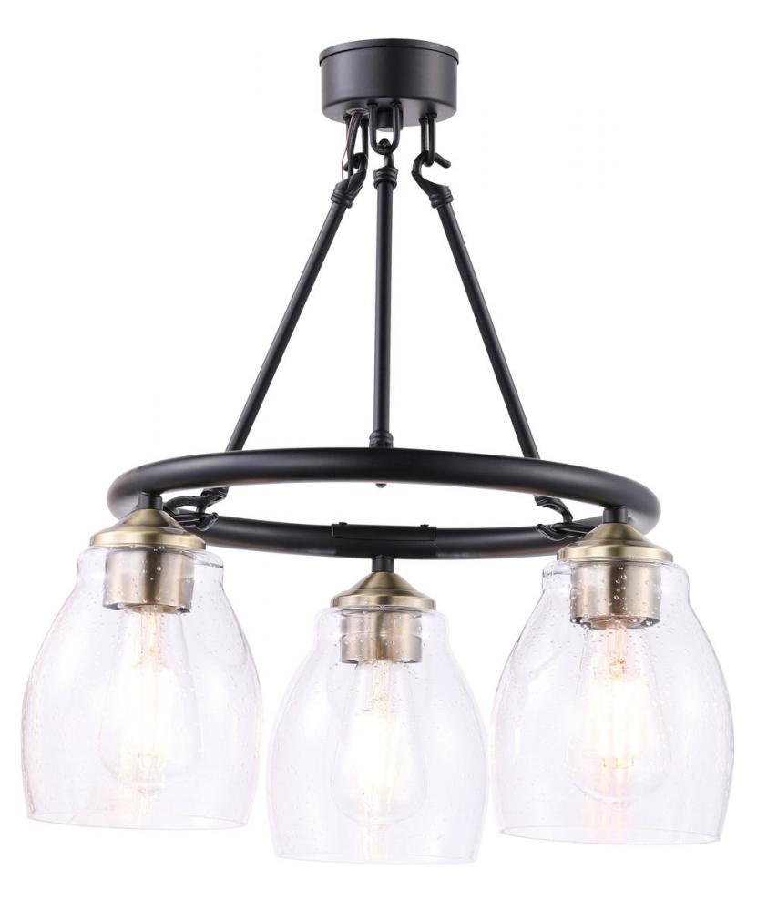 WINSLEY - 3 LIGHT CHANDELIER