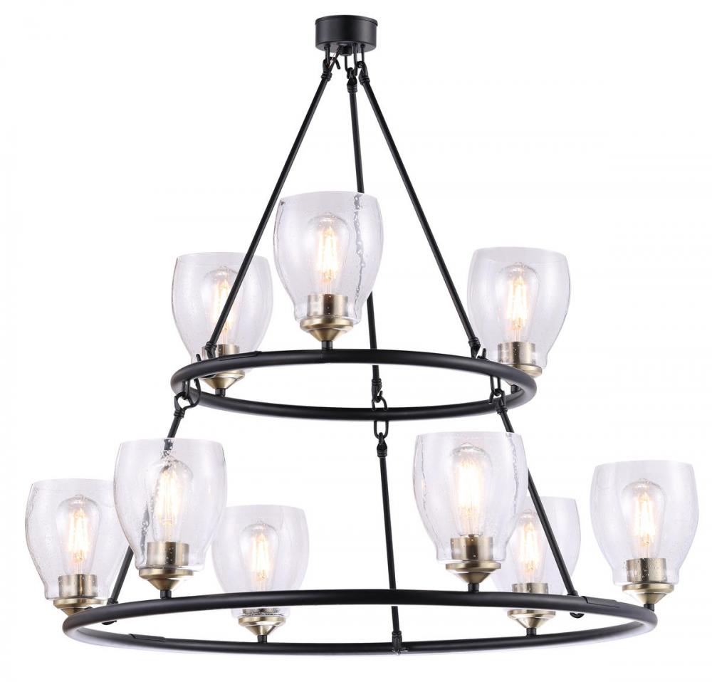 WINSLEY - 9 LIGHT CHANDELIER