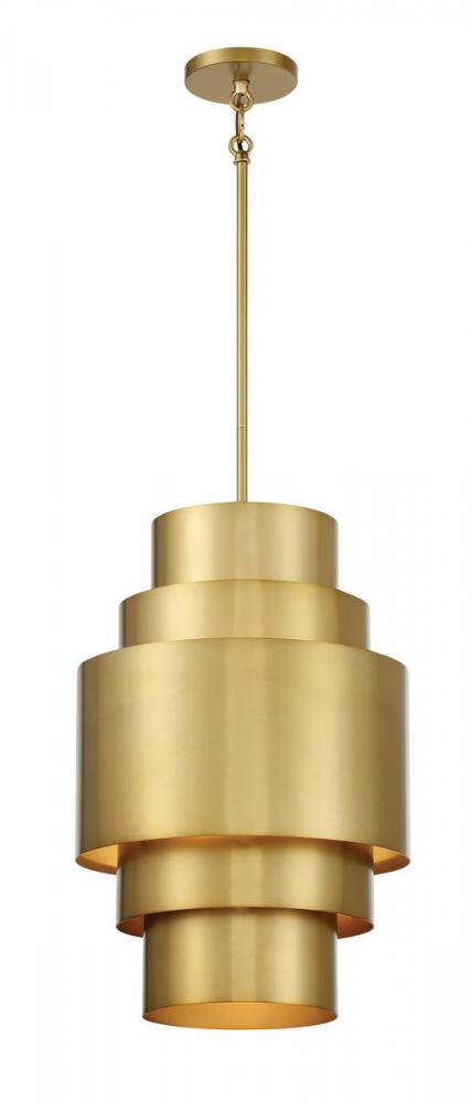 SPYGLASS TERRACE - 3 LIGHT PENDANT