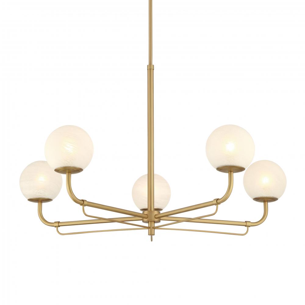 WHITEHALL - 5 LIGHT CHANDELIER