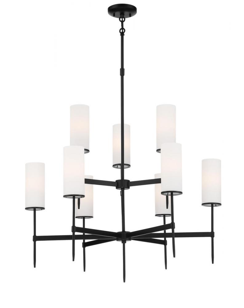 FIRST AVENUE - 9 LIGHT CHANDELIER