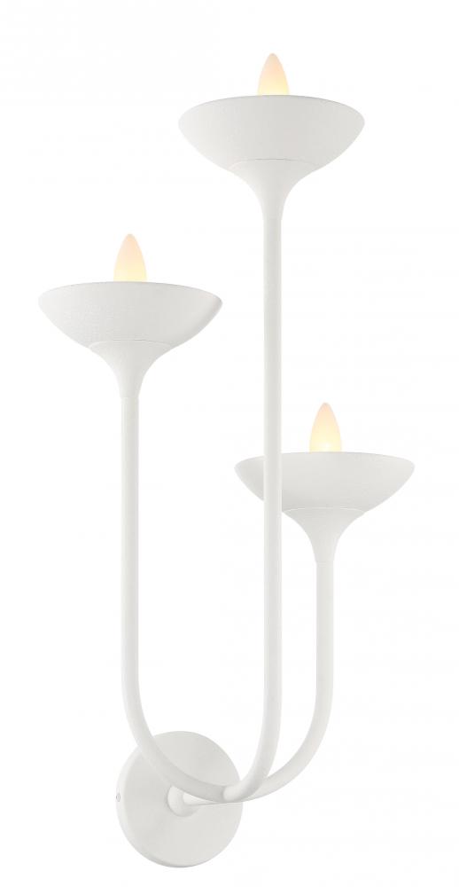 RYTON - 3LT WALL SCONCE