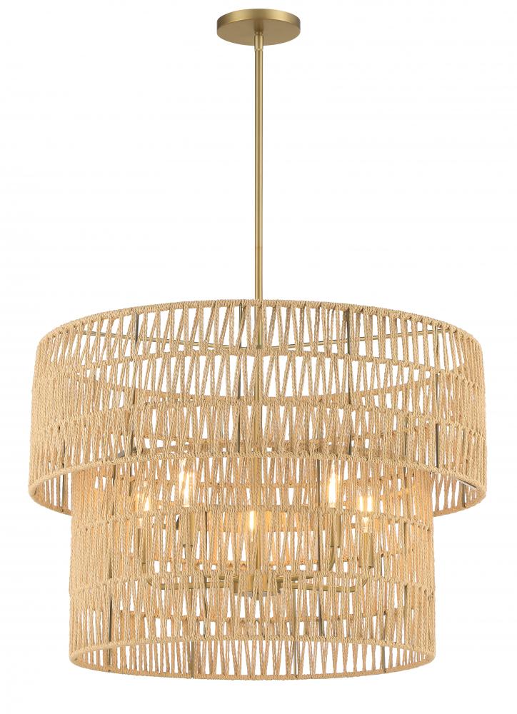 BUNGALOW HEAVEN - 5 LIGHT PENDANT