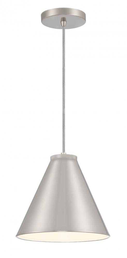 VANTAGE PENDANTS - 1 LIGHT, HANGING CONICAL FIXTURE
