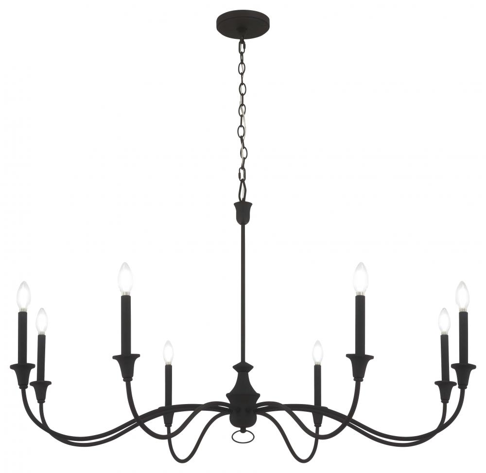 HALIFAX COUNTY - 8 LIGHT CHANDELIER