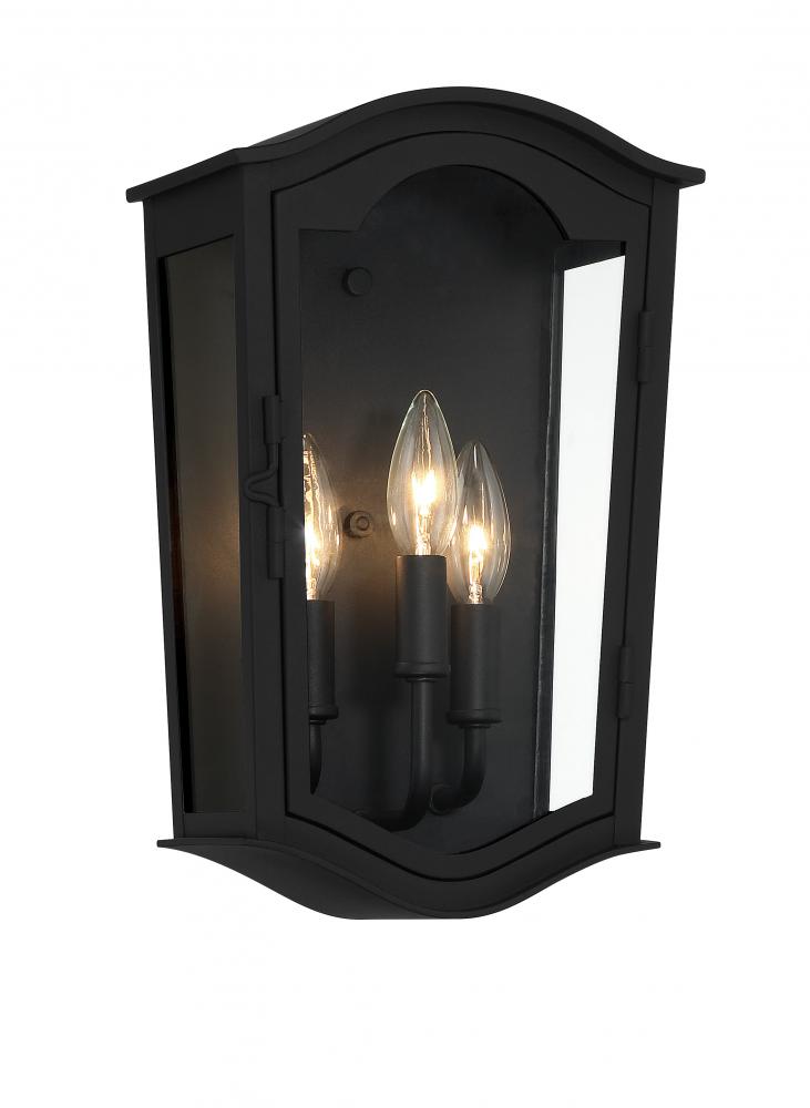HOUGHTON HALL - 3 LIGHT OUTDOOR WALL MOUNT