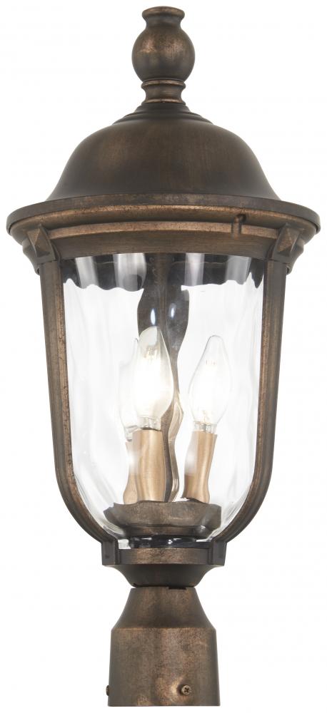 HAVENWOOD - 3 LIGHT POST MOUNT