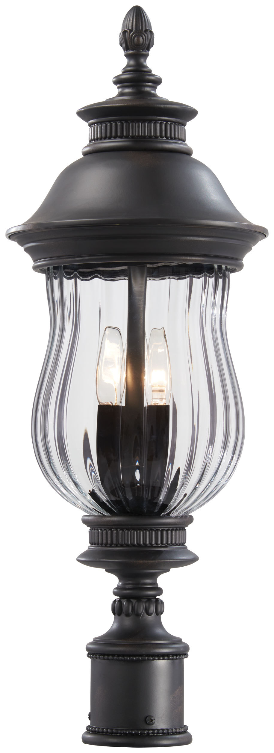 NEWPORT™ - 3 LIGHT OUTDOOR POST MOUNT