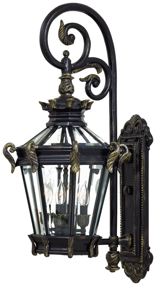 STRATFORD HALL™ - 4 LIGHT OUTDOOR WALL MOUNT