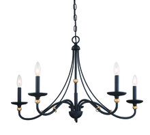 Minka-Lavery 1044-677 - WESTCHESTER COUNTY - 5 LIGHT CHANDELIER