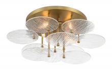 Minka-Lavery 1124-695 - ARTZE - 4 LIGHT FLUSH MOUNT