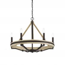 Minka-Lavery 2626-860 - SONOMA - 6 LIGHT CHANDELIER