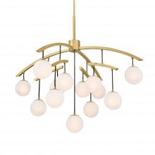 Minka-Lavery 3748-732 - CURVEN - 13 LIGHT CHANDELIER