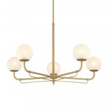 Minka-Lavery 3795-732 - WHITEHALL - 5 LIGHT CHANDELIER