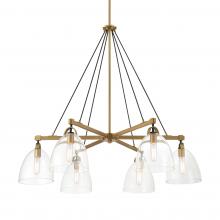 Minka-Lavery 5716-876 - SOMMERSBY - 6 LIGHT CHANDELIER