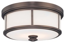 Minka-Lavery 6368-281 - 3 LIGHT FLUSH MOUNT