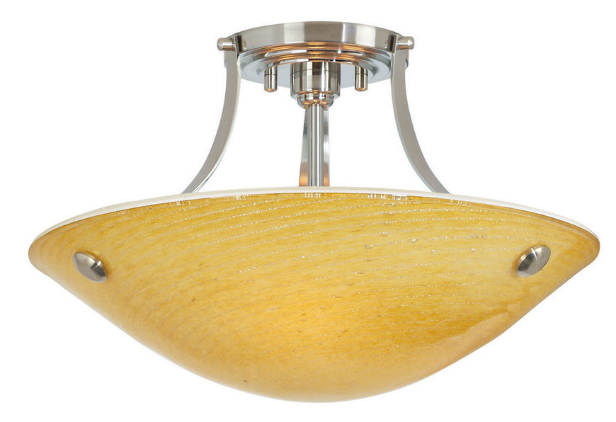 Ceiling Neptune Lava Bronze E26 Incandescent 3x60W
