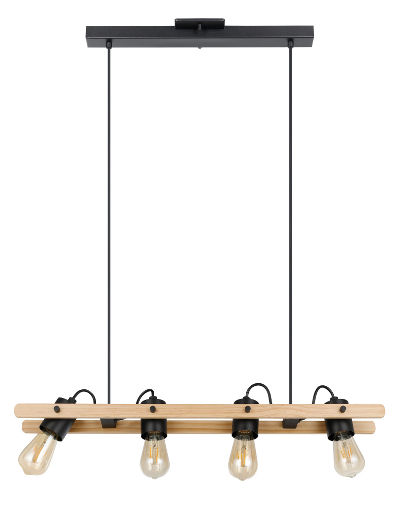 Plimsoll - 4 LT Open Bulb Pendant