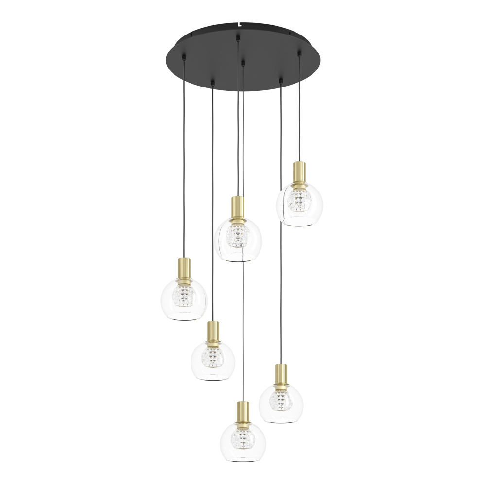 Terque - 6 LT Cascade Pendant