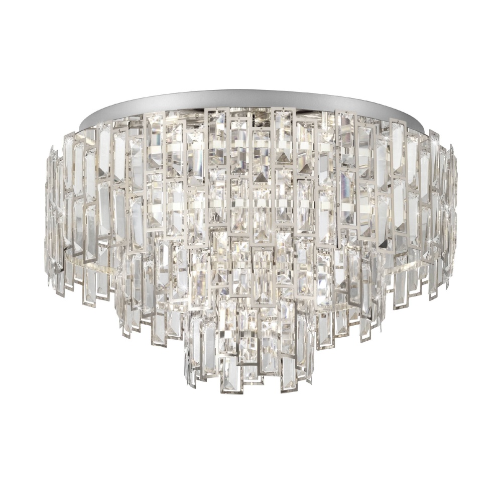 Calmeilles - 10 LT Crystal Ceiling Light