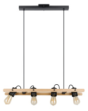Eglo 205588A - Plimsoll - 4 LT Open Bulb Pendant