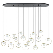 Eglo 206115A - Portocolom - 17 LT Linear Pendant