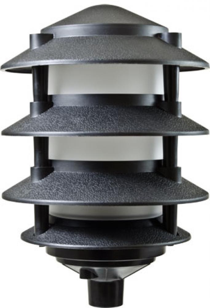 PAGODA FIX 4 TIER 6" TOP 1/2" BASE 6W FILAMENT LED 120