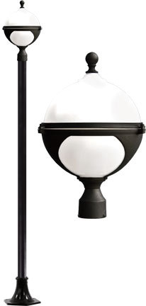 NATALIE POST ONE LIGHT FIX 16W LED E26 120V