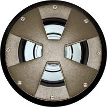 Dabmar LV307-LED5-BZ-MR - WELL LIGHT W/DRIVEOVER CVR ADJUSTABLE 5W LED MR16 12V