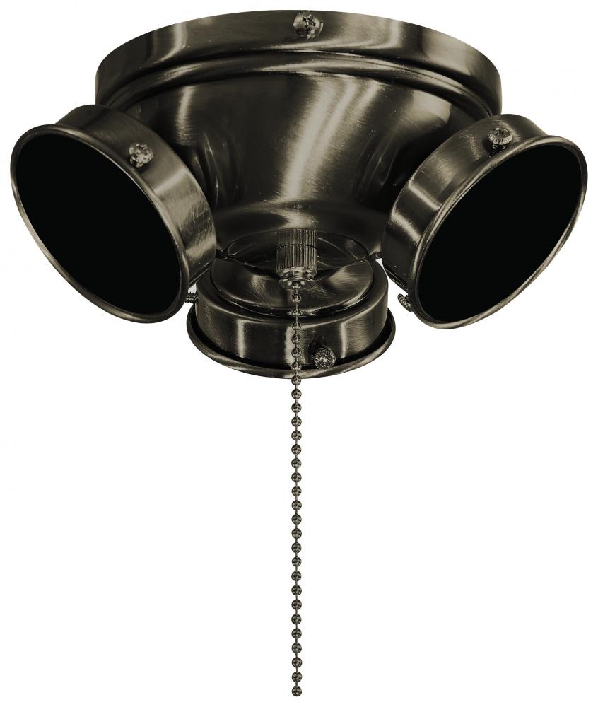 UNIVERSAL 7 1/4" LED LIGHT KIT IN BURNISHED NICKEL