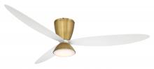 Minka-Aire F468L-LBR/WHF - HOURGLASS - 58" LED SMART FLUSH MOUNT