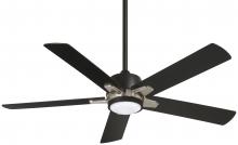 Minka-Aire F619L-CL/BN - STOUT - LED 54" CEILING FAN