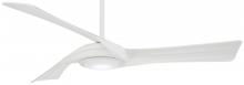Minka-Aire F714L-WHF - CURL - LED 60" CEILING FAN