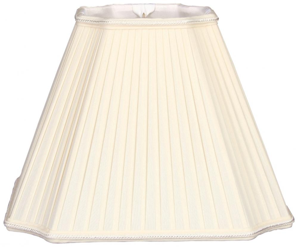 8-Sided Pleated Designer Lampshade
