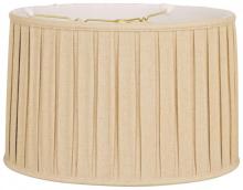 Royal Designs, Inc. BS-748-10BLK - Shallow Drum English / Box Pleat