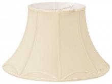 Royal Designs, Inc. DS-21-14BG - Honey Beige Shallow Bell Designer Lampshade