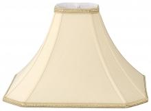 Royal Designs, Inc. DS-43-16BG - Honey Beige Designer Lampshade with Cut Corners