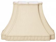 Royal Designs, Inc. DS-60-14BG - Designer Lampshade with Notched Corners